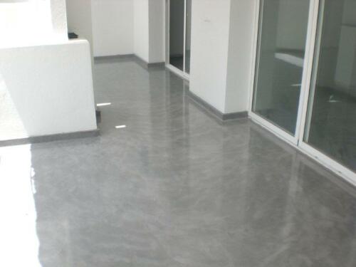 Floor Microcement Silver (2)